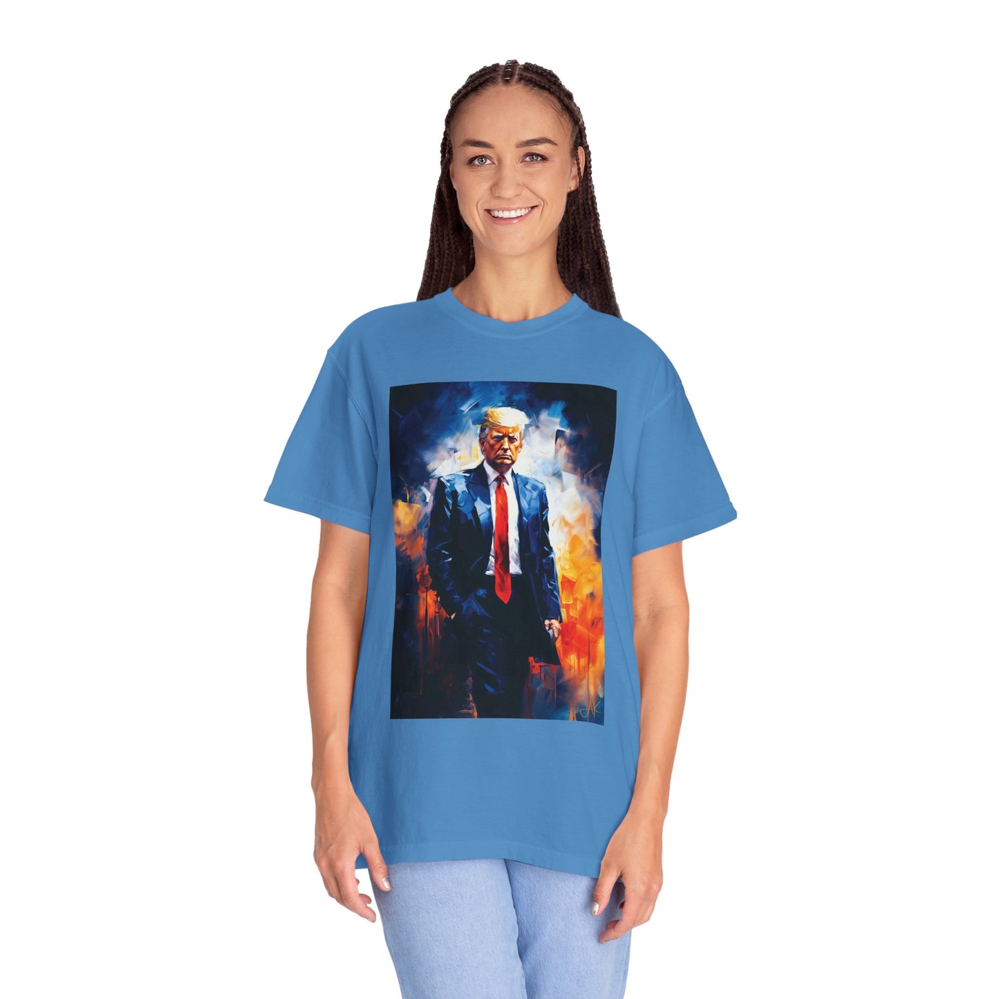 "Trump Portrait" #22, Unisex T-shirt (Light Colors)