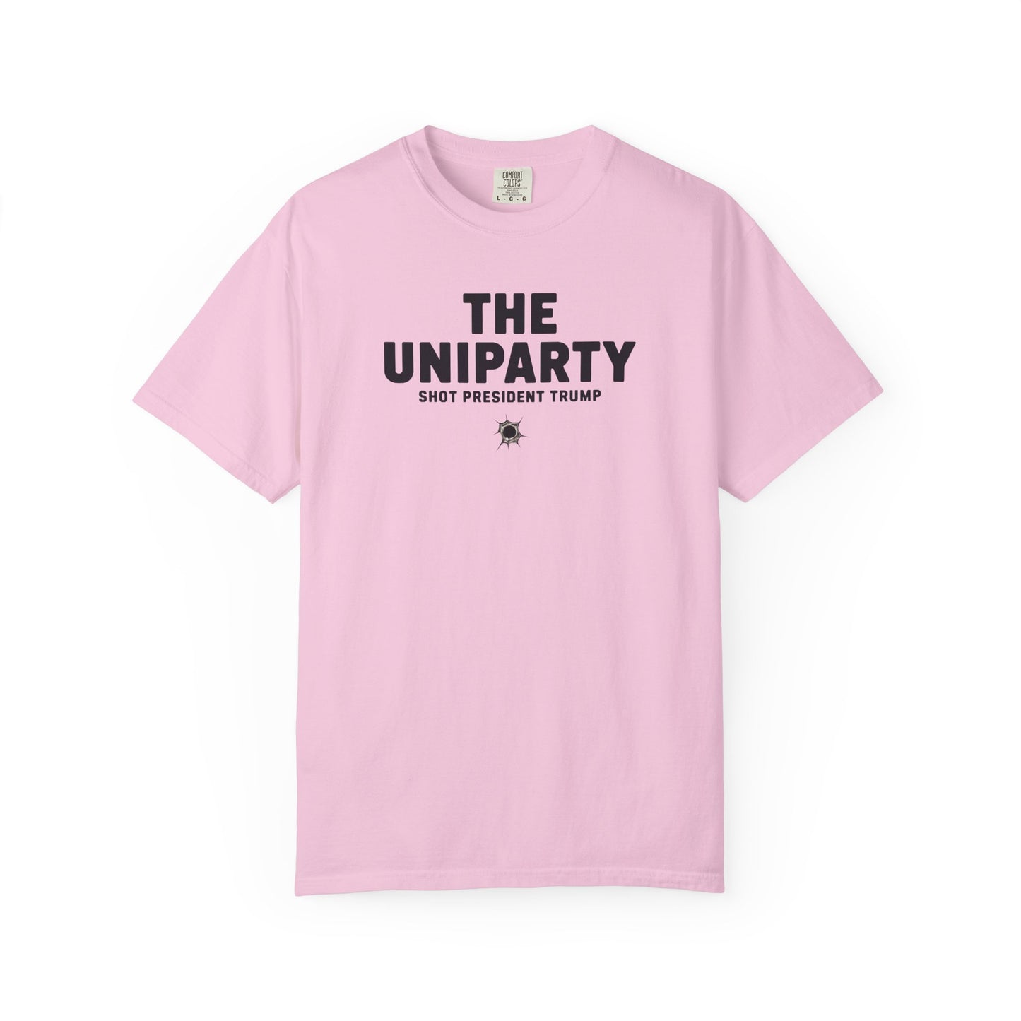 "The Uniparty Shot President Trump" #02, Unisex T-shirt