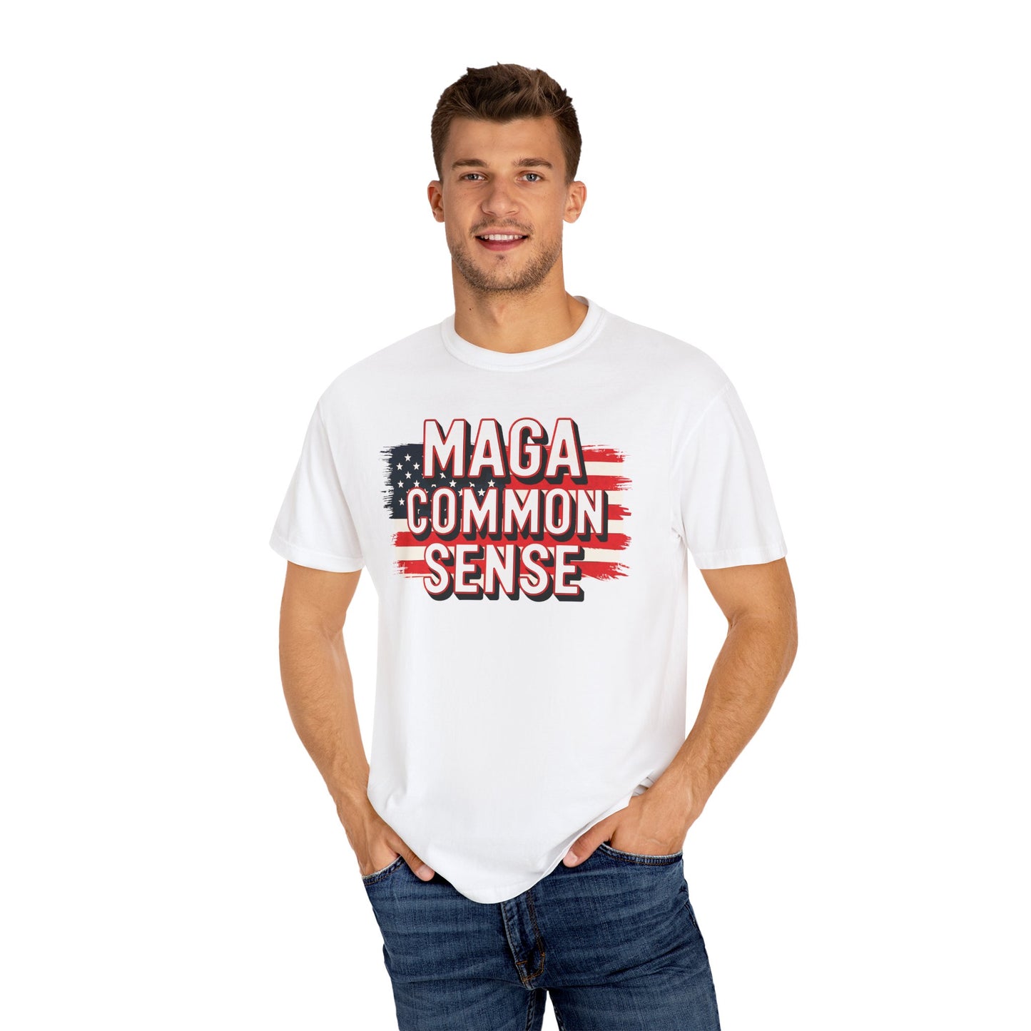 "MAGA Common Sense" #02, Unisex T-shirt