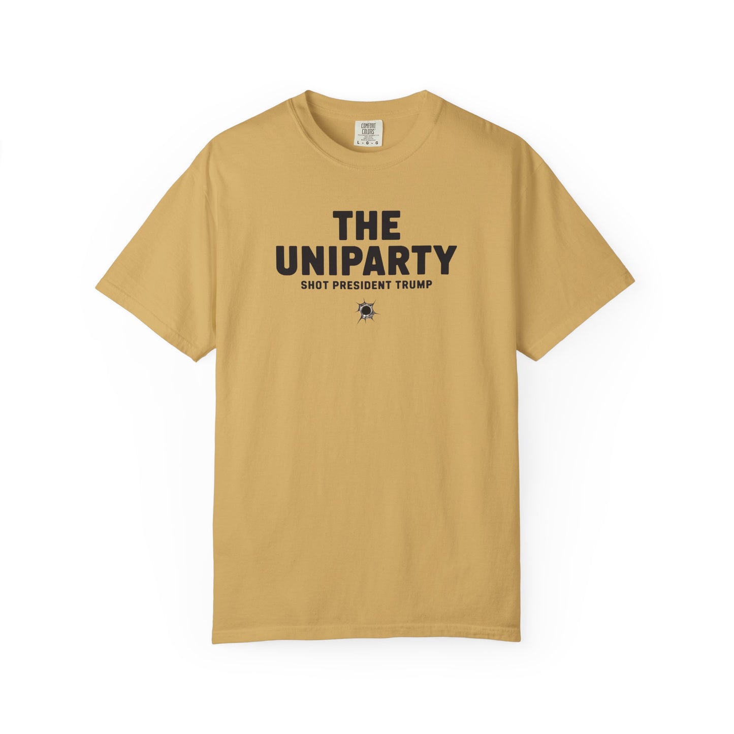 "The Uniparty Shot President Trump" #02, Unisex T-shirt