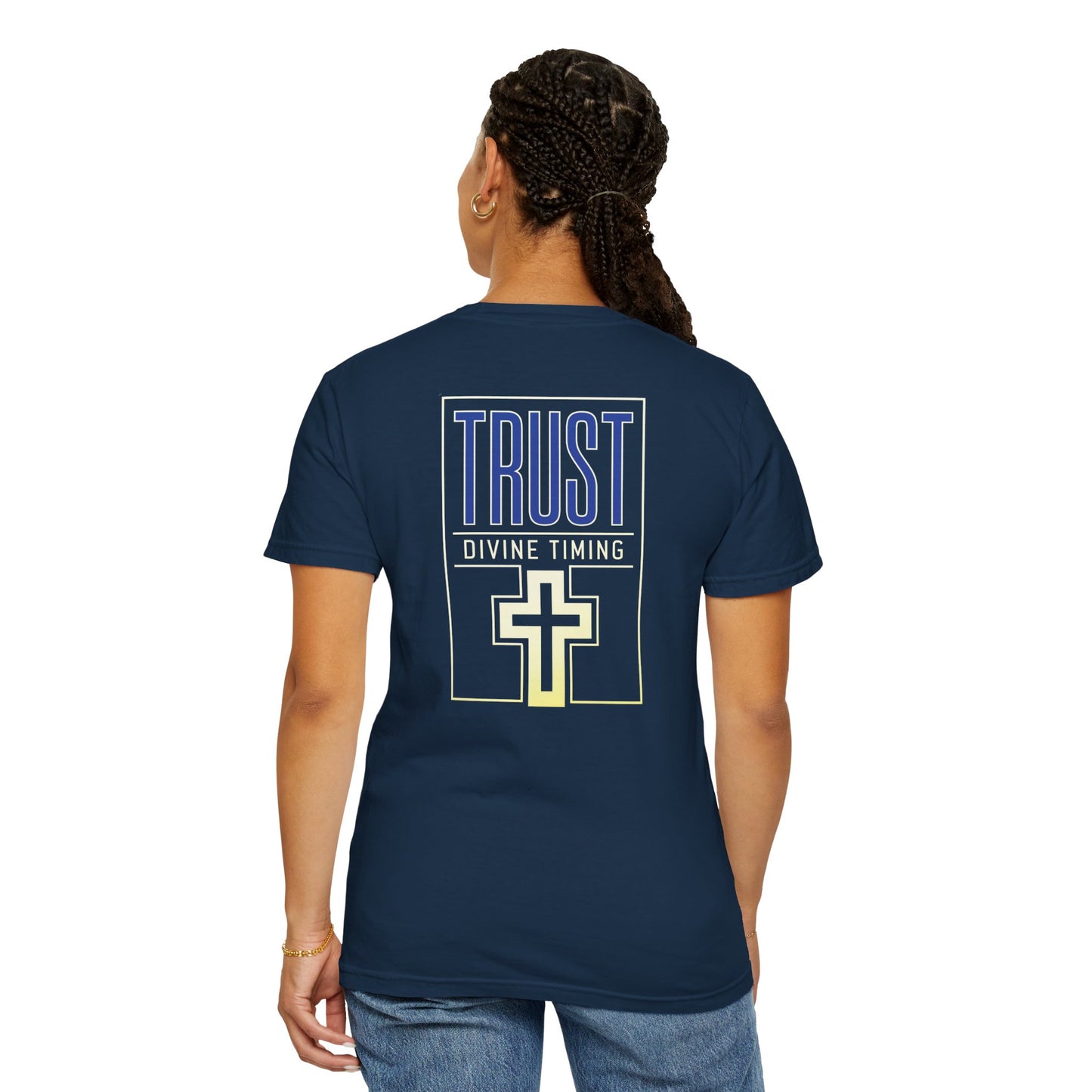 "Trust Divine Timing" #01, Unisex T-shirt