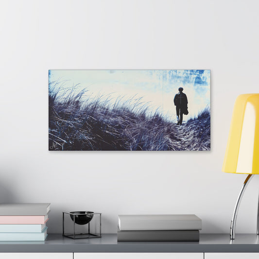 "One Never Walks Alone", Classic Stretched Canvas Fine Art Print