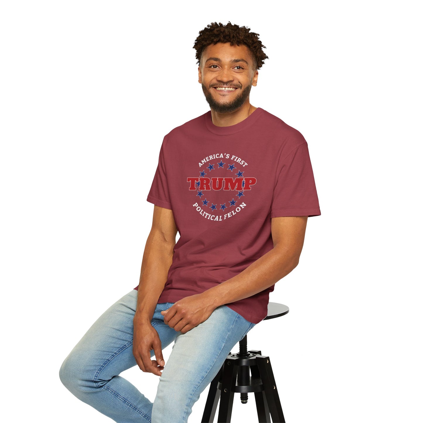 "Trump - America's First Political Felon", Unisex T-shirt