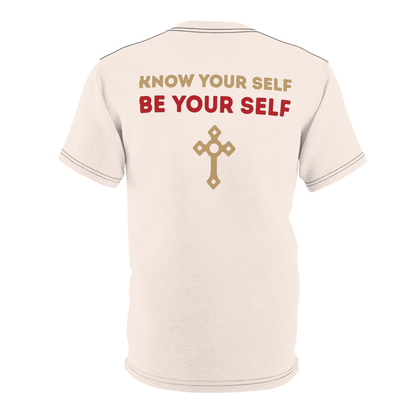 "Know Your Self", Unisex T-shirt (Angel Wings)