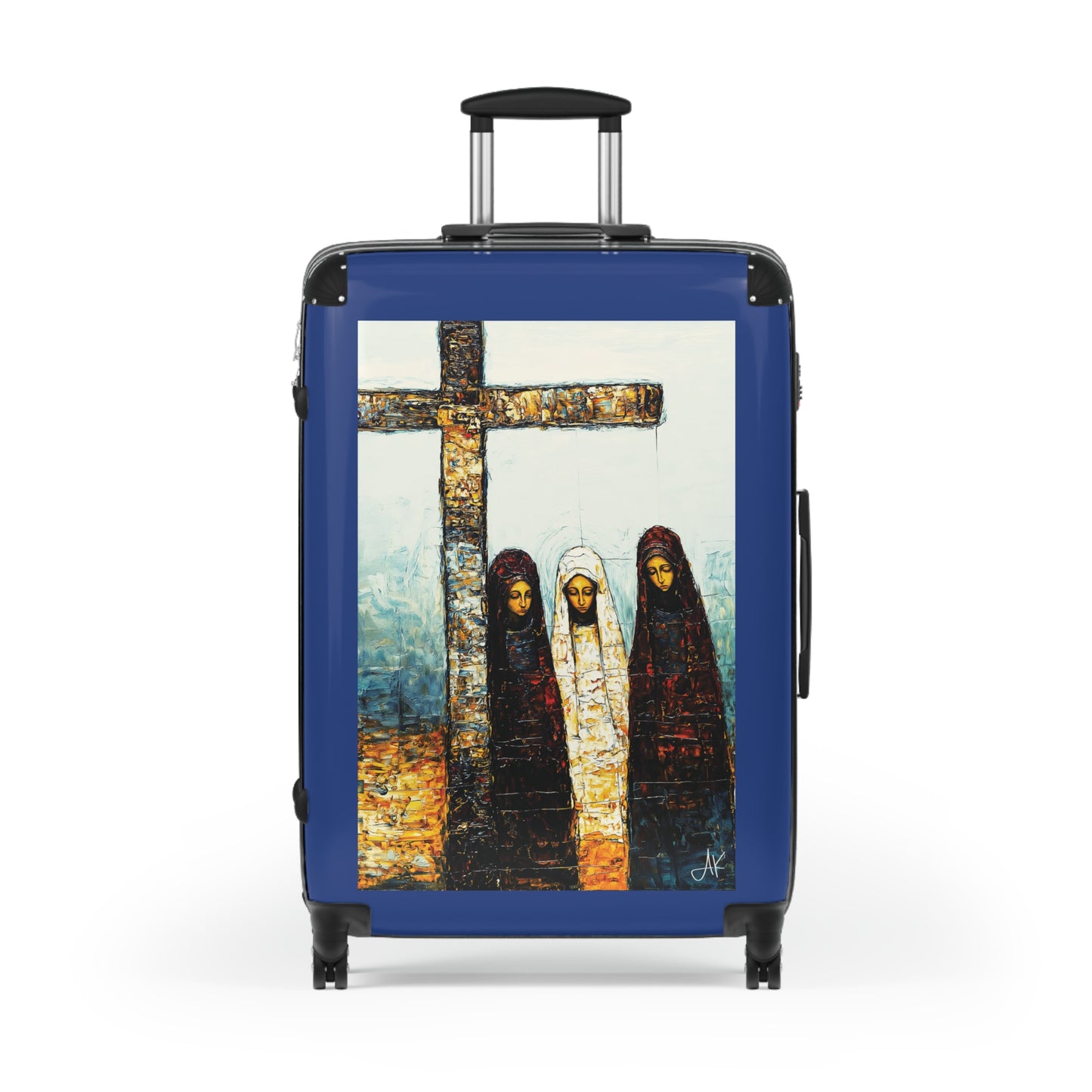 "At-the-Foot of the Cross - John 19:25", Suitcases (Dark Blue)