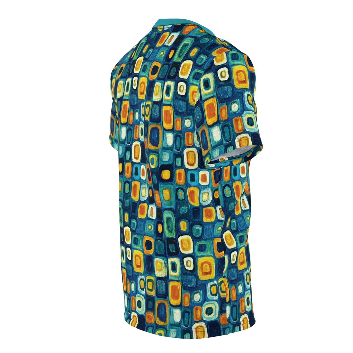 "Soul Mosaic", Unisex Tee (Columba Blue Collar)
