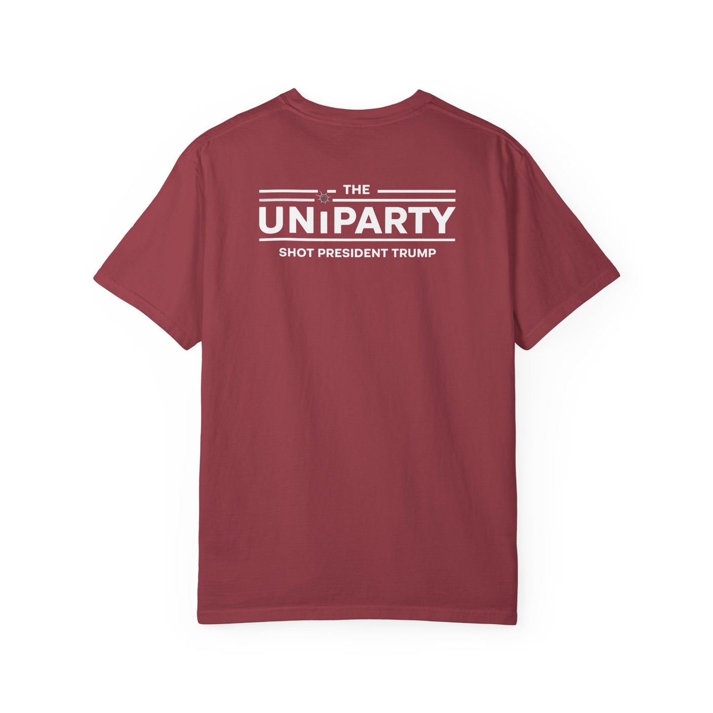 "The Uniparty Shot President Trump" #03, Unisex T-shirt