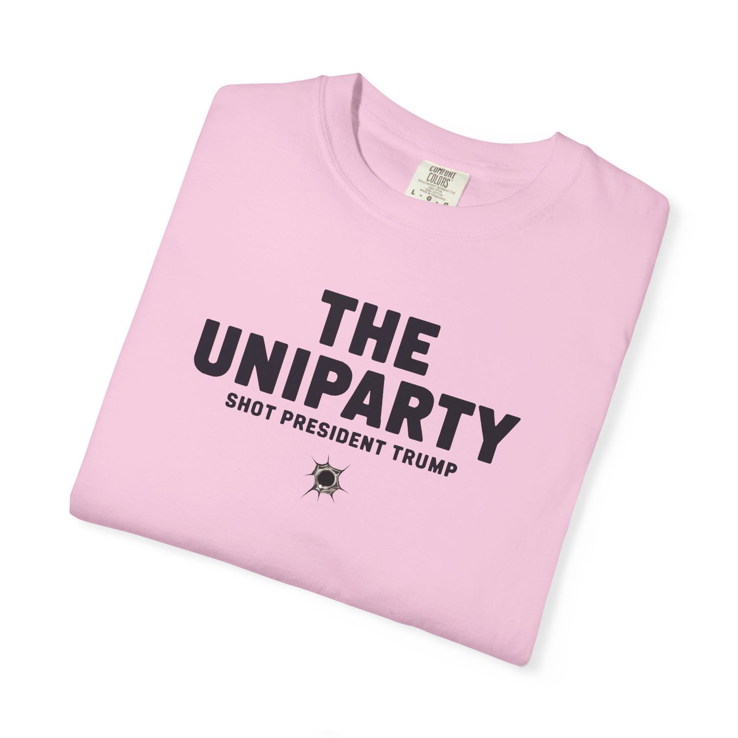 "The Uniparty Shot President Trump" #02, Unisex T-shirt