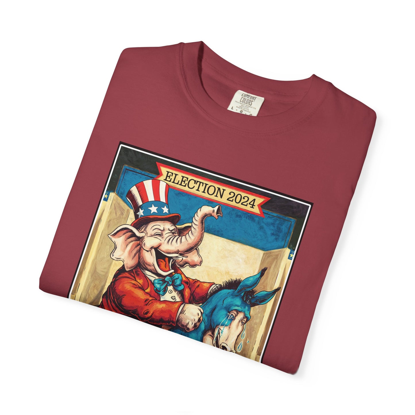 "MAGA Spanked the Donkeys 2024", Unisex T-shirt (Light Colors)