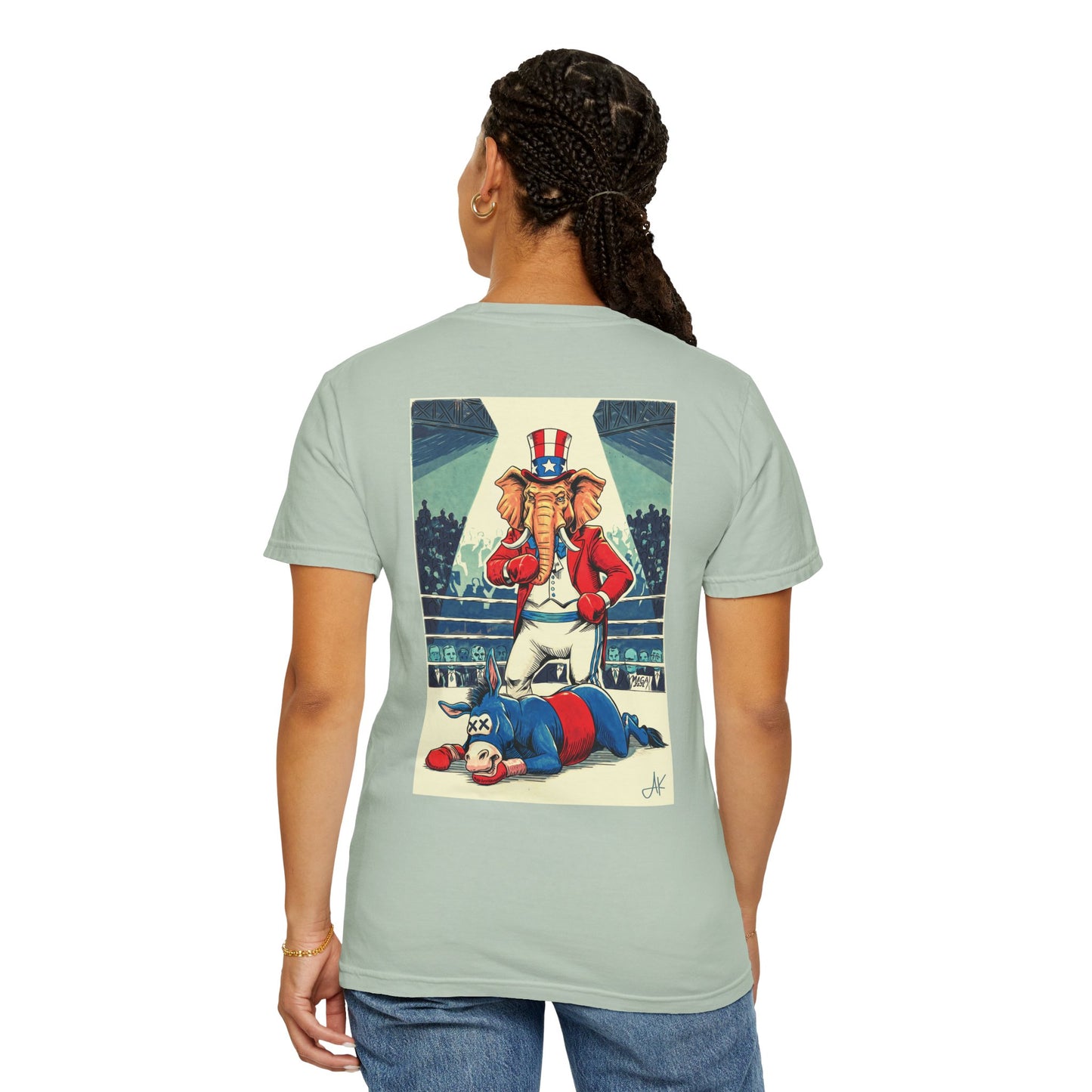 "Brutal Woke Knockout 2024", Unisex T-shirt (Light Colors)