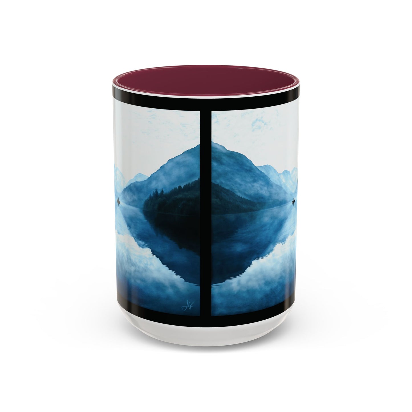 "Connected in Silence - Psalm 46:10", Colorful Mugs (11oz, 15oz)