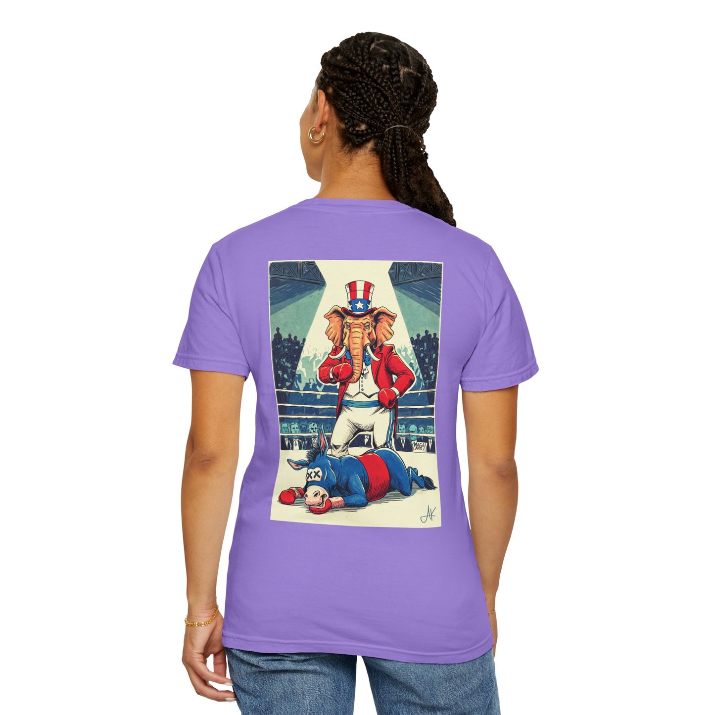 "Brutal Woke Knockout 2024", Unisex T-shirt (Light Colors)