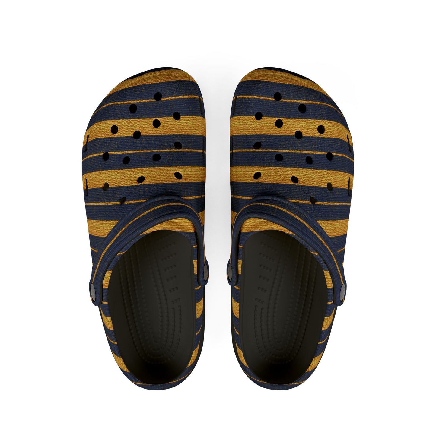 "Golden Ensign", Foam Rubber Clogs