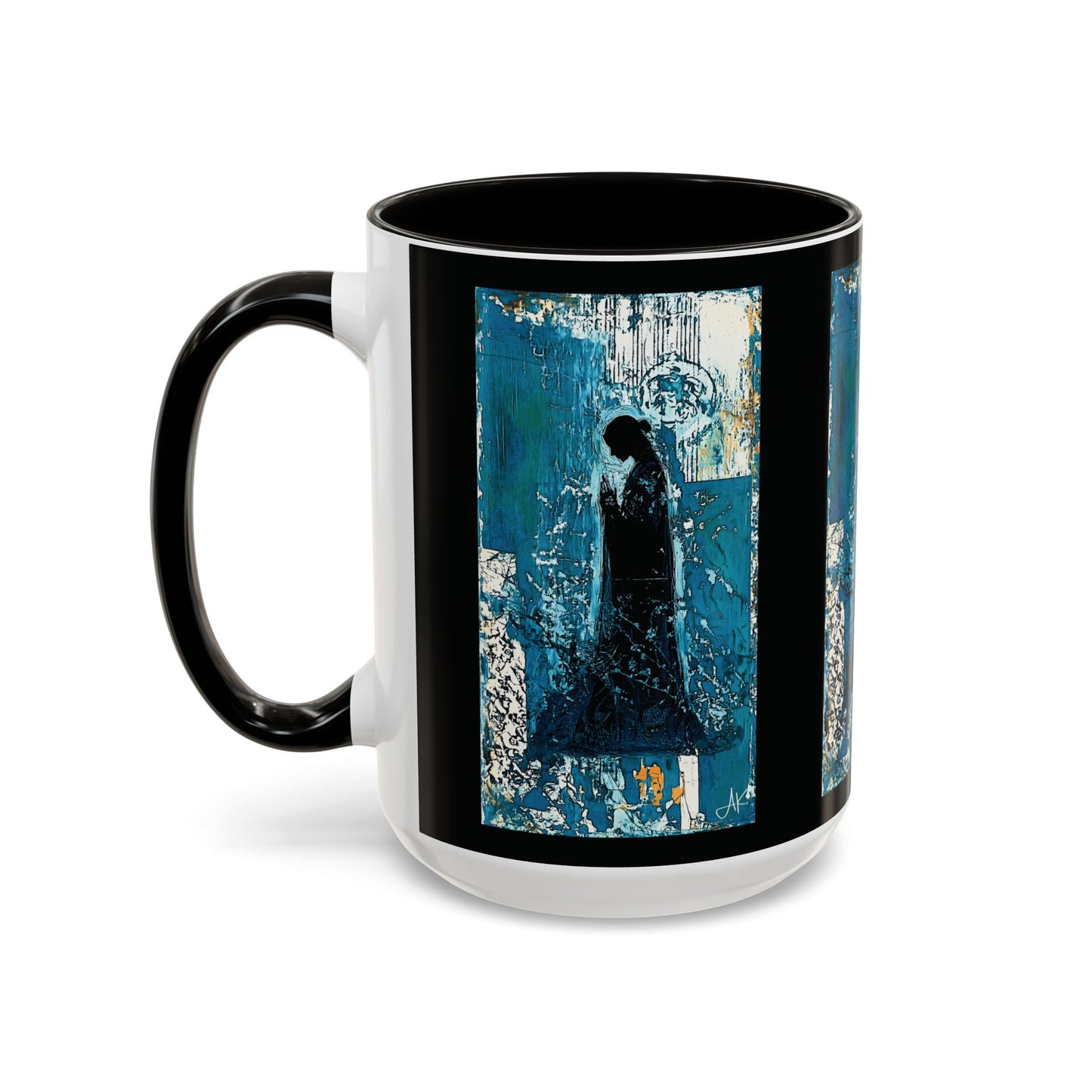 "Behold the Handmaid - Luke 1:38", Colorful Mugs (11oz, 15oz)