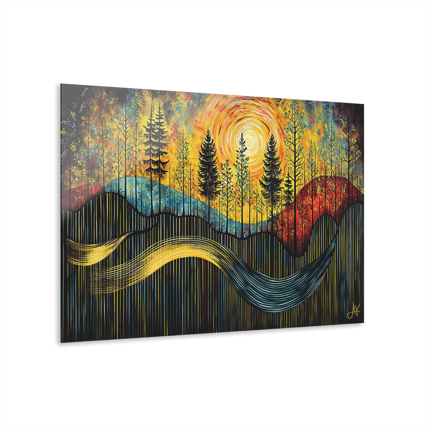 "Sacred Resonance", Fine Art Acrylic Wall Prints (French Cleat Hanging)