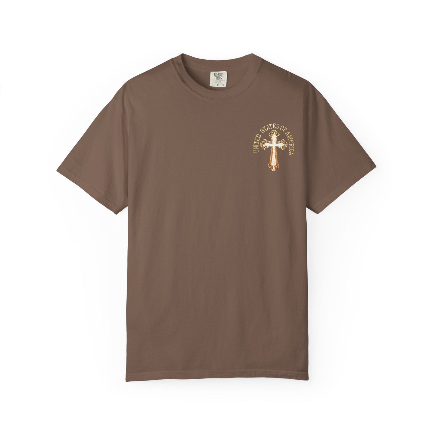 "USA Gold Cross", Unisex T-shirt