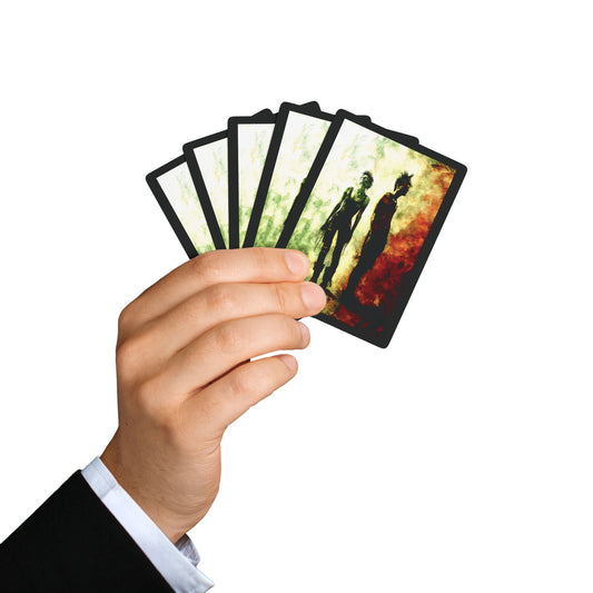 "Lost Years", Fine Art Playing Cards (Void Black)