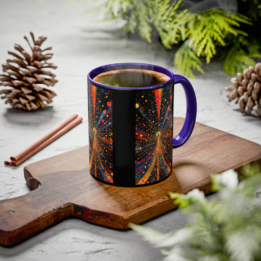 "Illuminated by Grace - 2 Corinthians 4:6", Colorful Mugs (11oz & 15oz)