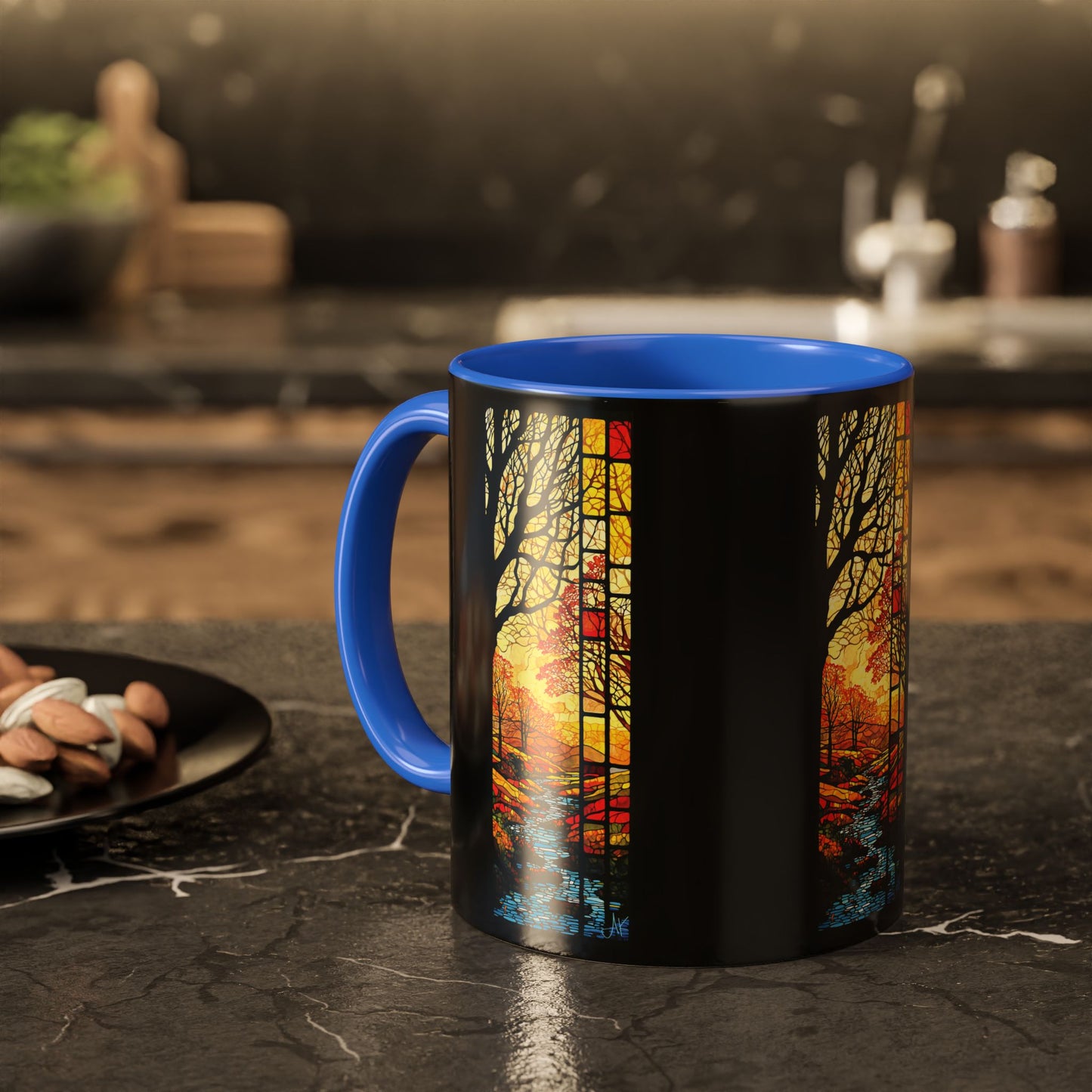 "Realization at 5", Colorful Mugs (11oz, 15oz)
