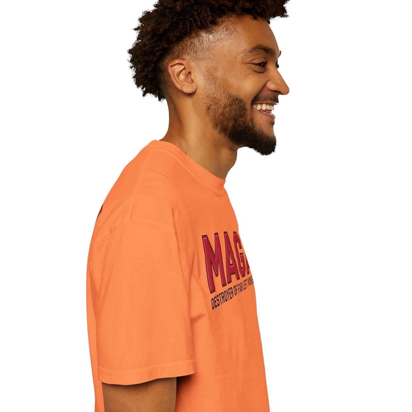 "MAGA - Destroyer of Far Left Wokeism", Unisex T-shirt