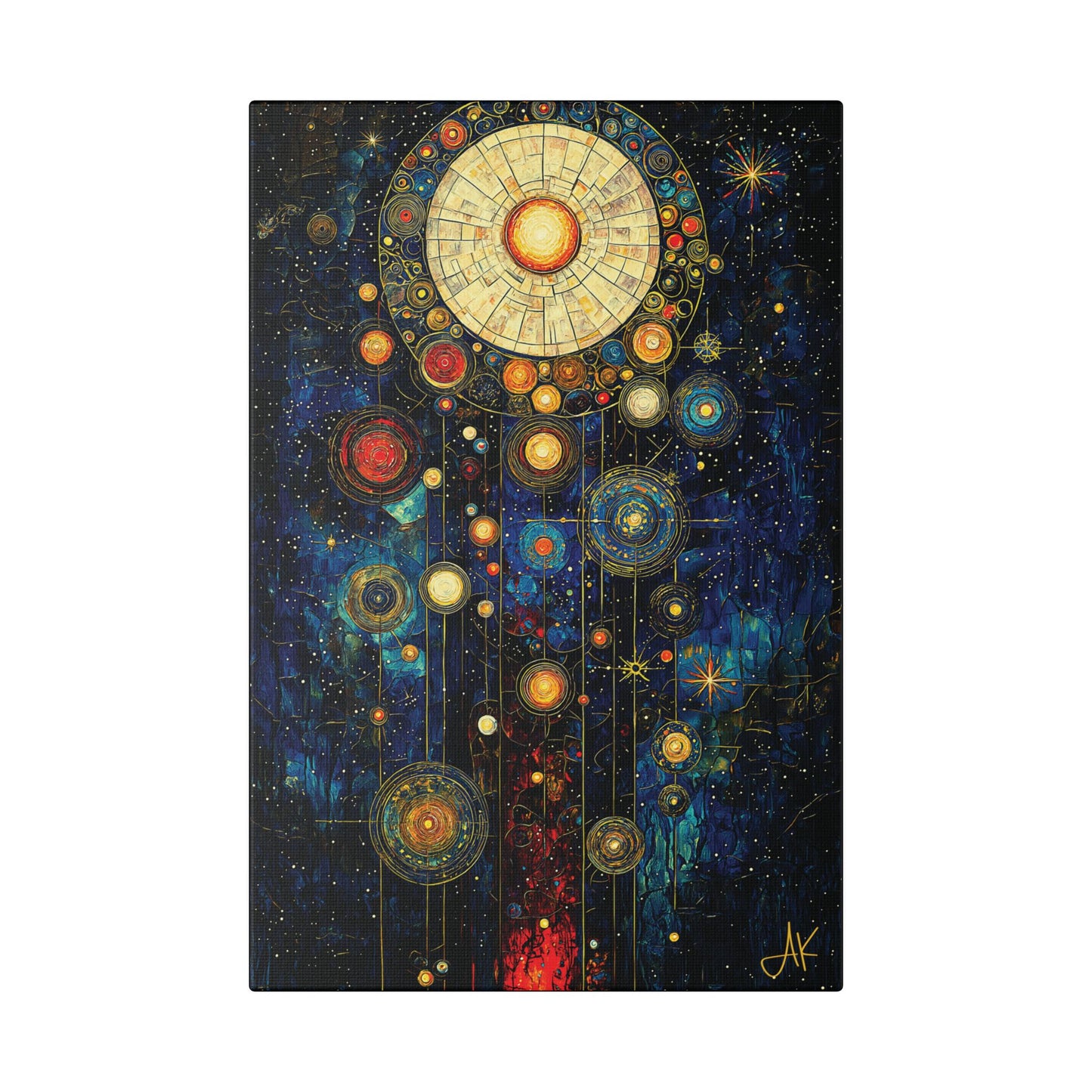 "Ancient Connection to God", Stretched Classic Canvas Fine Art Print