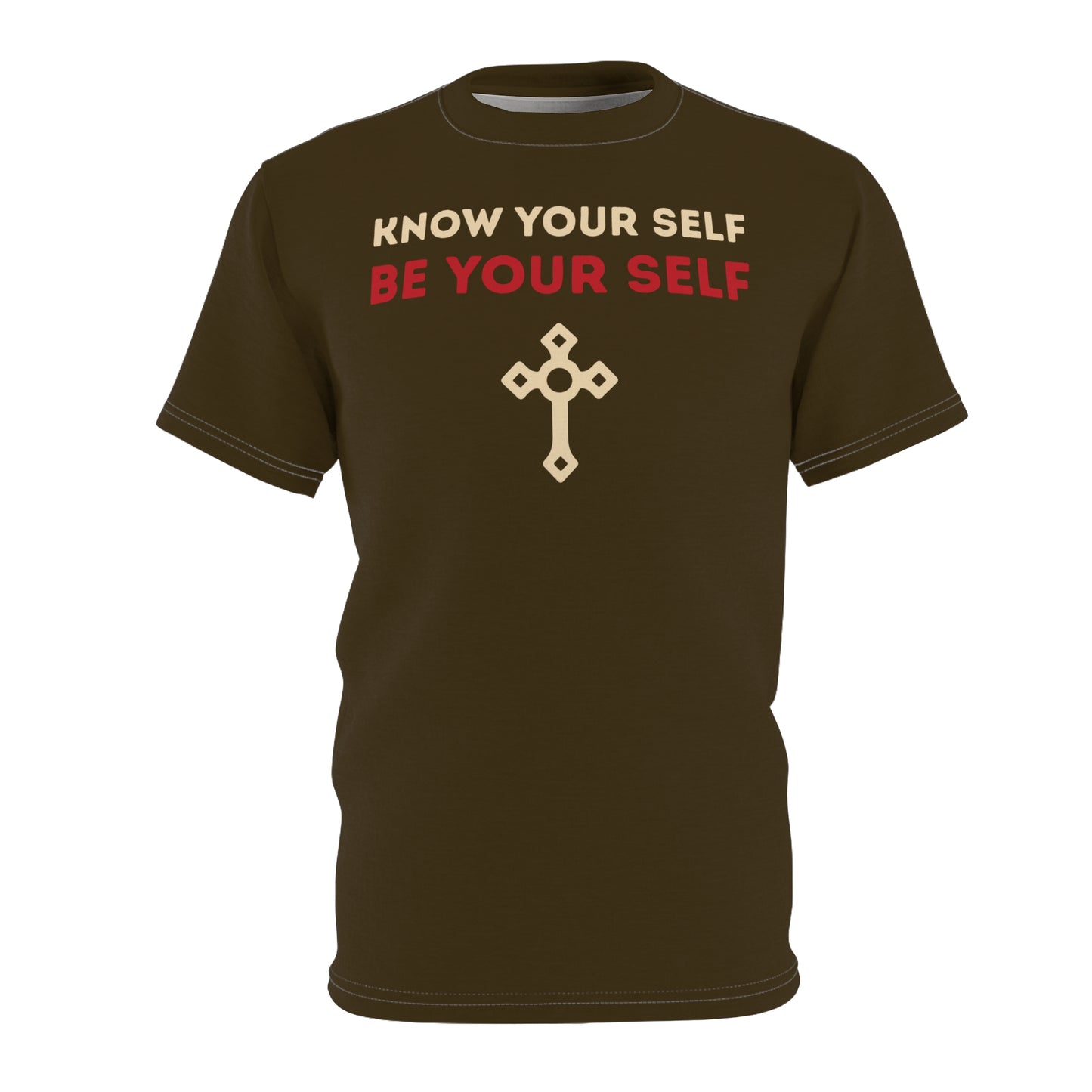 "Know Your Self", Unisex T-shirt (Ashgold)