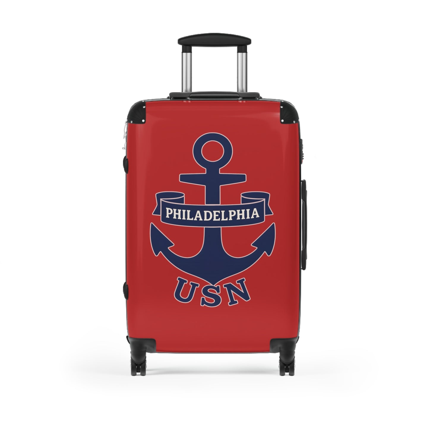 "USN Anchor", Suitcase (Spring Cherry Red)
