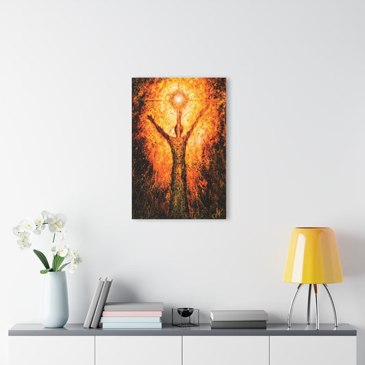 "Ancestral Submission", Fine Art Acrylic Wall Prints (French Cleat Hanging)