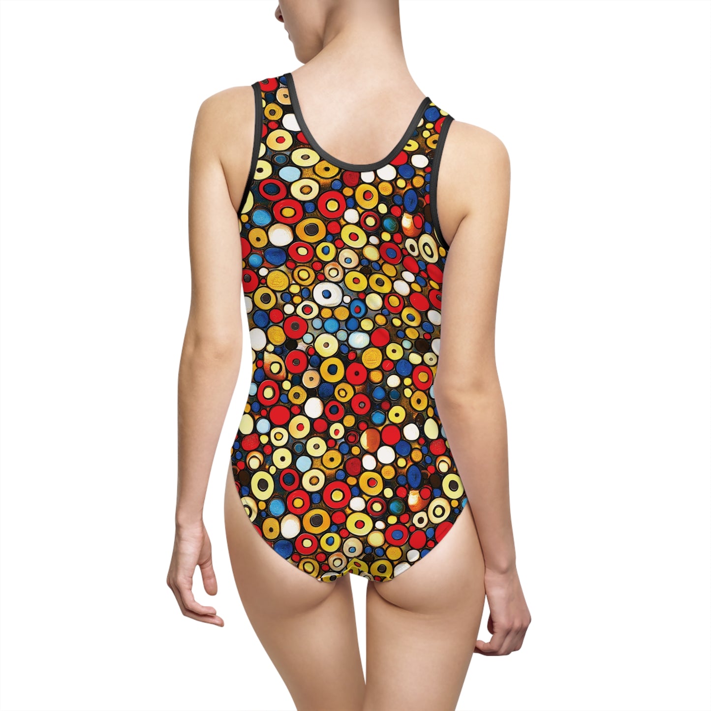 "Bits and Bobs", Women's Classic One-Piece Swimsuit