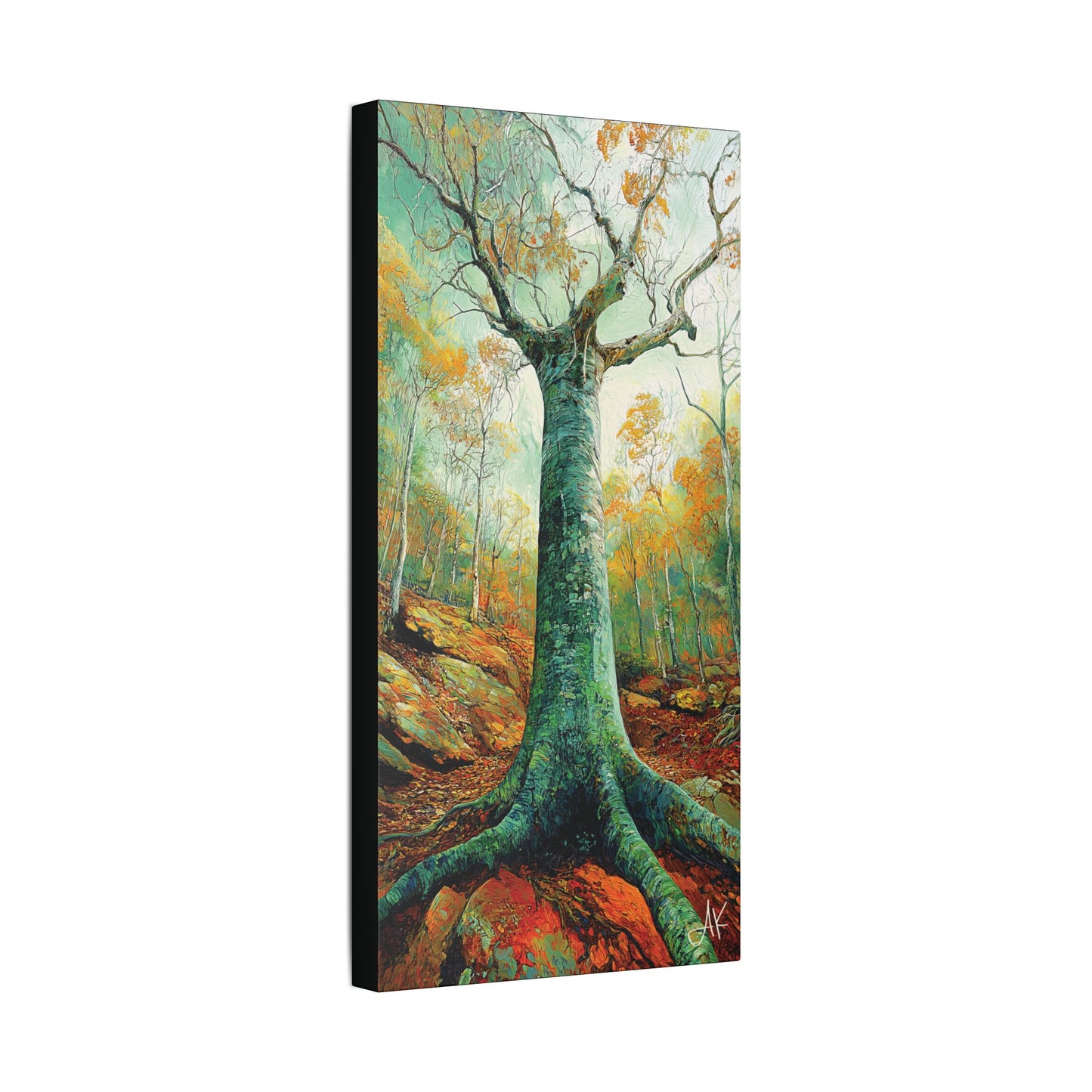 "An Criosdaidh Feá (Christian Beech)", Stretched Classic Canvas Fine Art Print