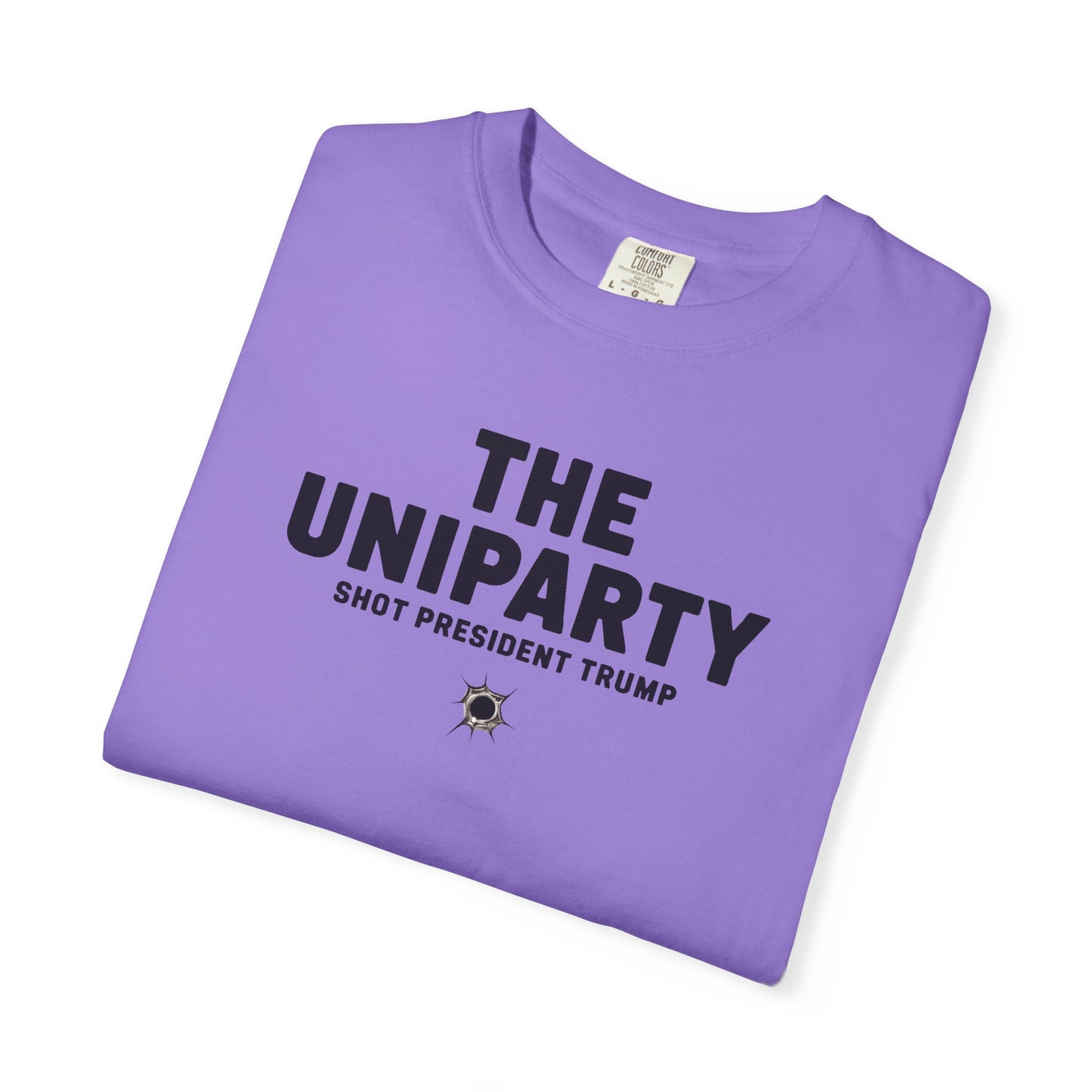 "The Uniparty Shot President Trump" #02, Unisex T-shirt