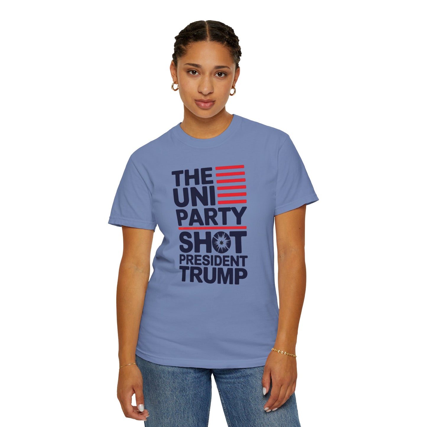 "The Uniparty Shot President Trump" #01, Unisex T-shirt