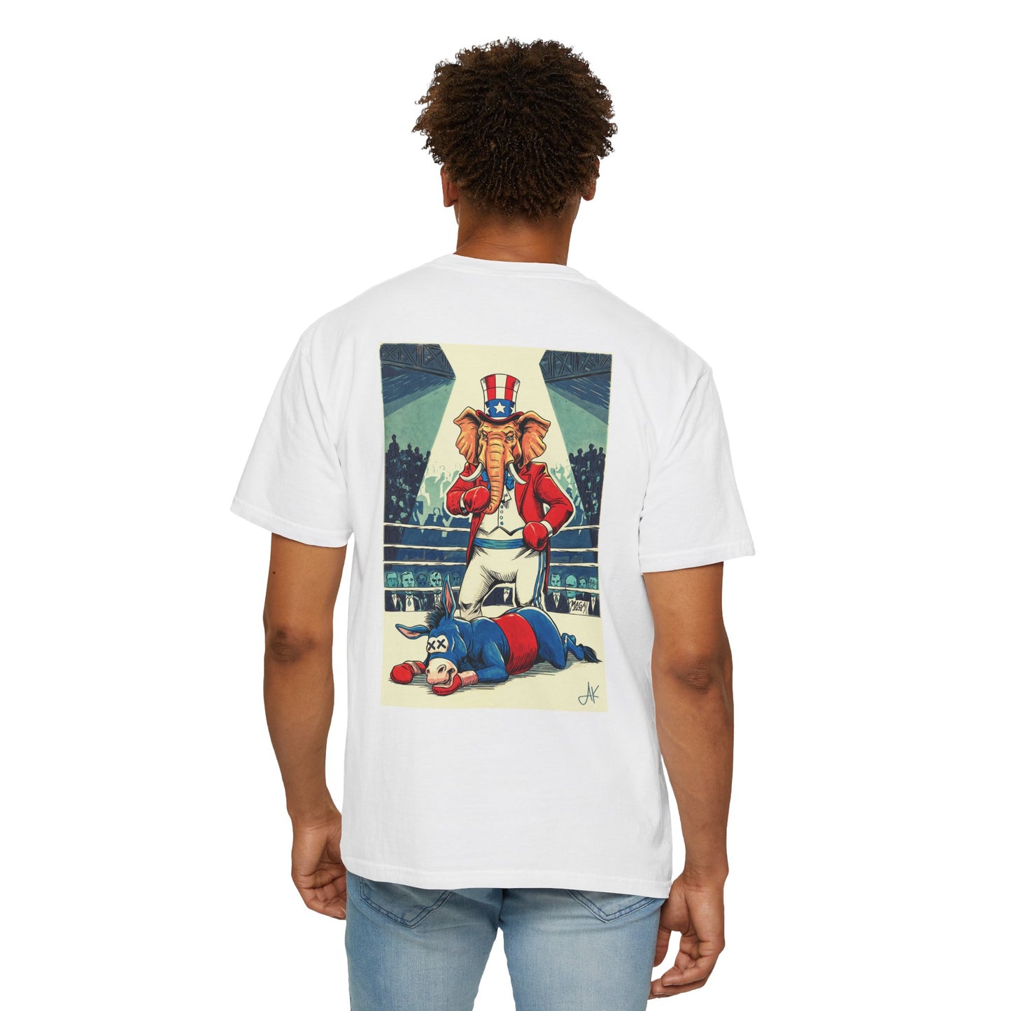 "Brutal Woke Knockout 2024", Unisex T-shirt (Light Colors)