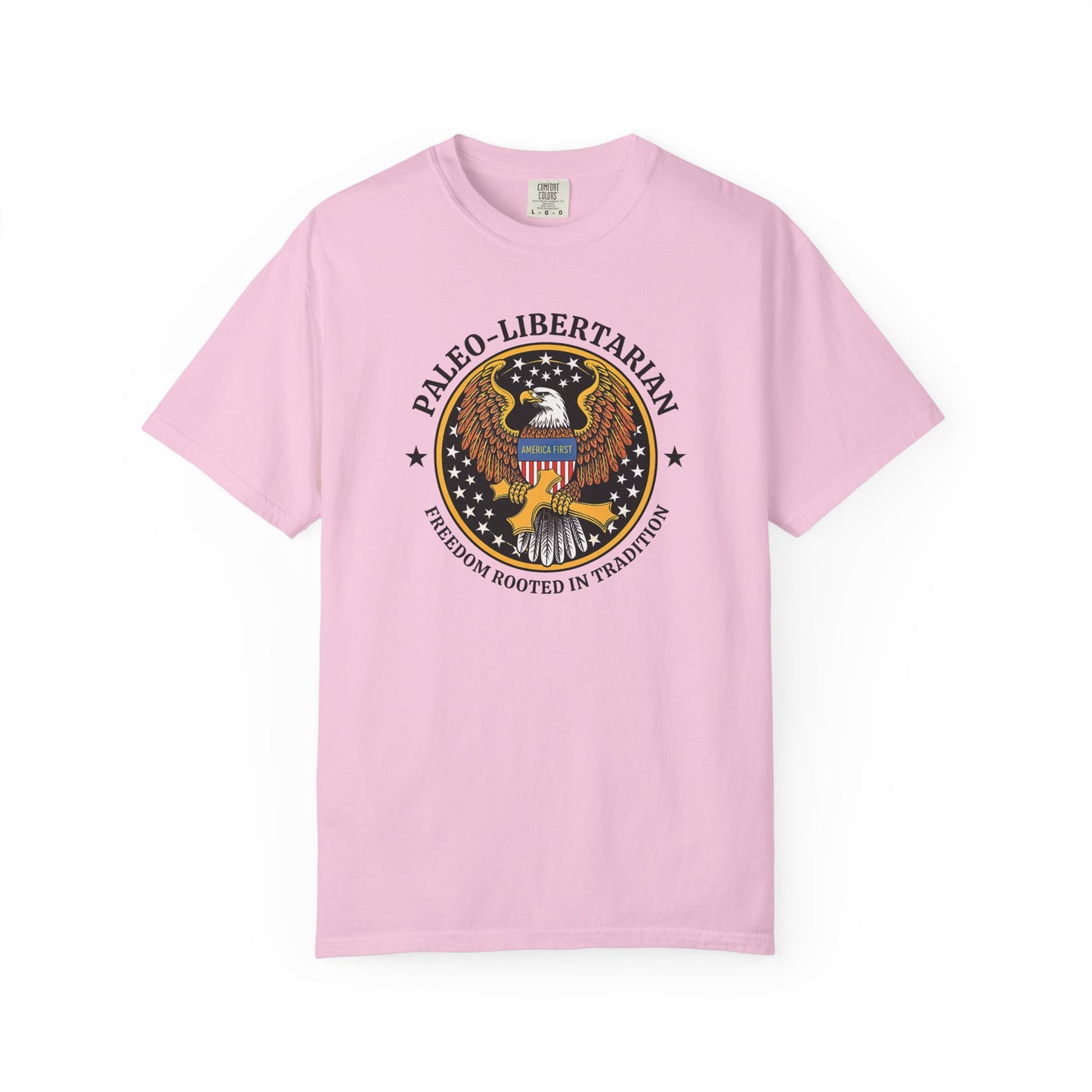 "Paleo-Libertarian" #01, Unisex T-shirt (Light Colors)