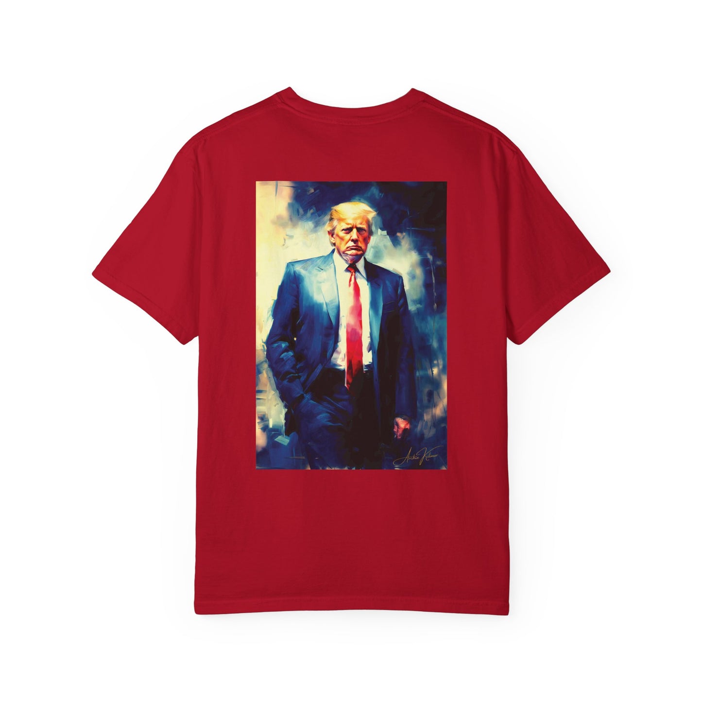"Trump Portrait No. 6", Unisex T-shirt (Dark Colors)