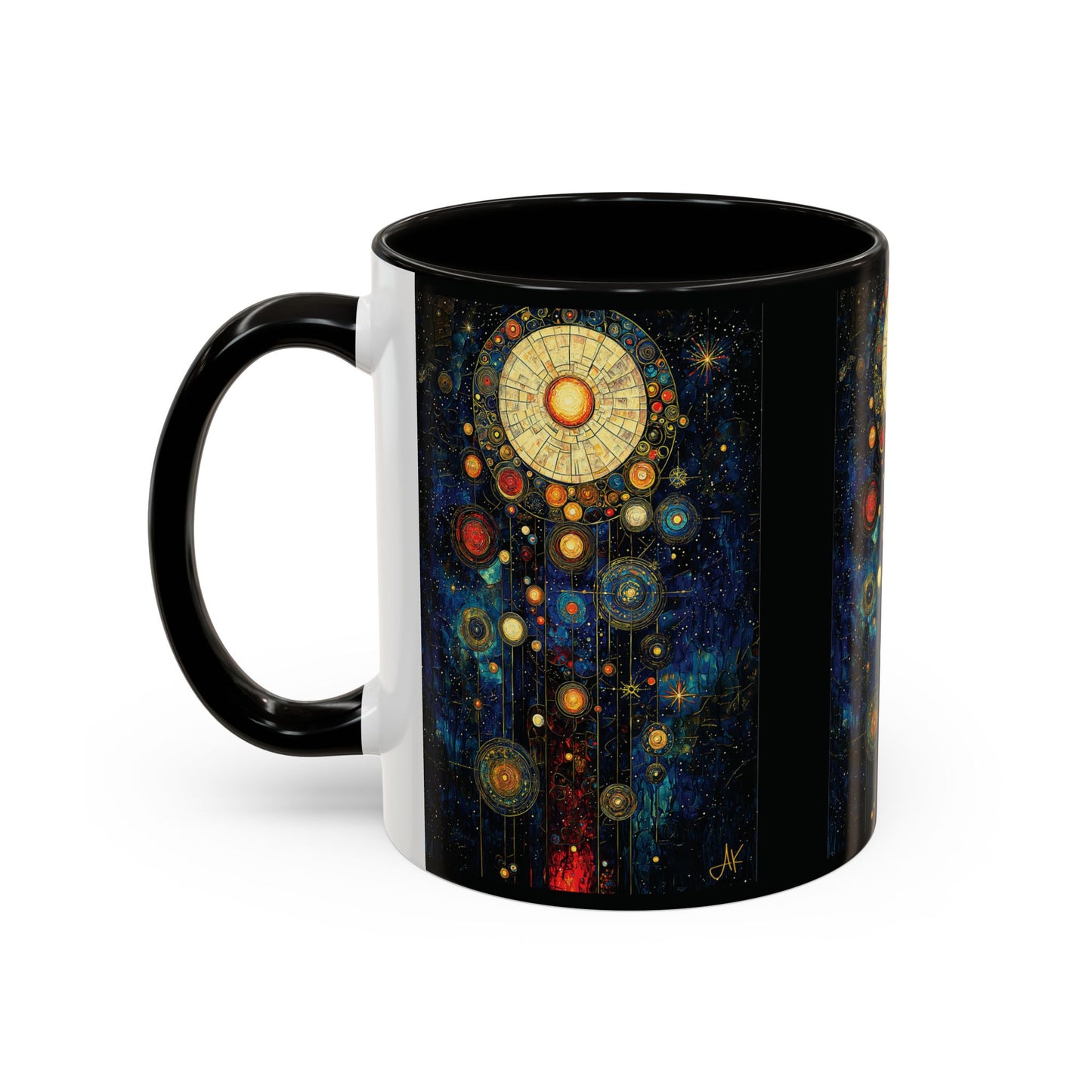 "Ancient Connection to God", Colorful Mugs (11oz, 15oz)