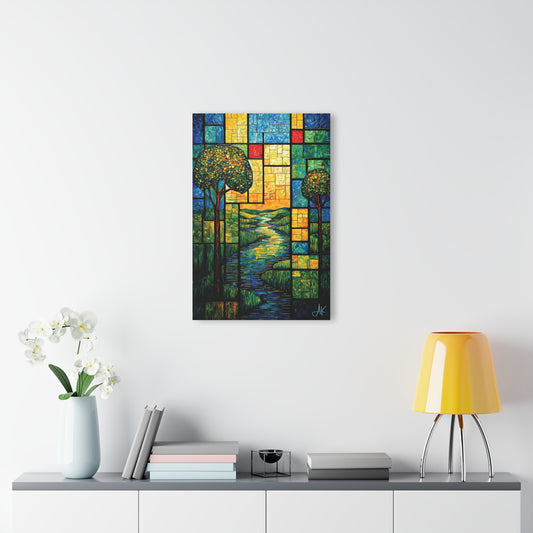 "River Add" #01, Fine Art Acrylic Wall Prints (French Cleat Hanging)
