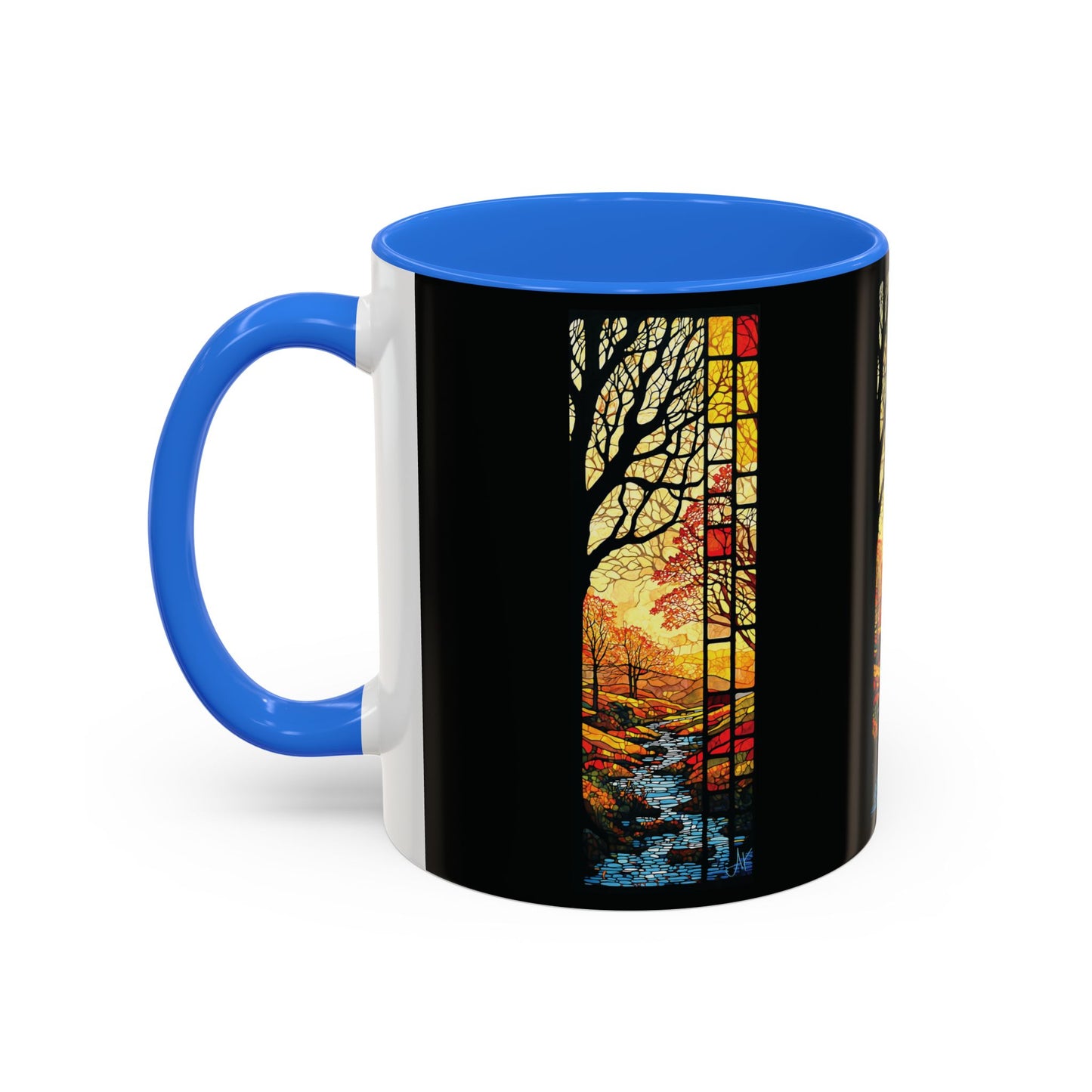 "Realization at 5", Colorful Mugs (11oz, 15oz)