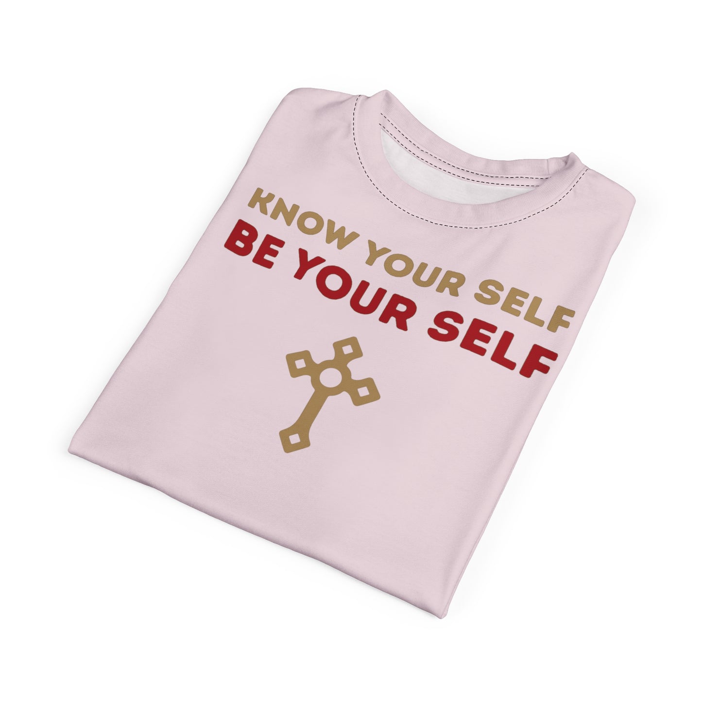 "Know Your Self", Unisex T-shirt (Pink Tutu)