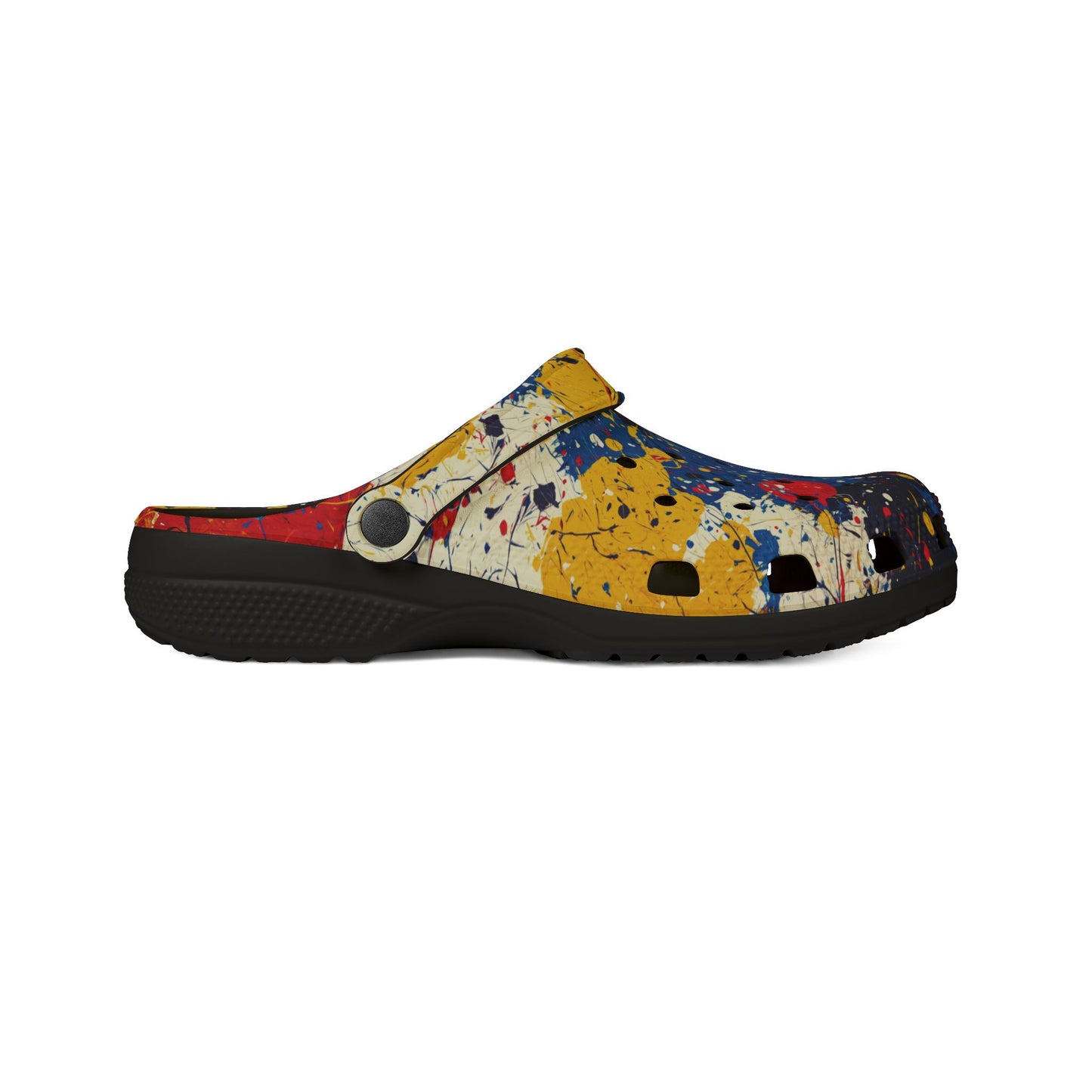 "Abstract 274", Foam Rubber Clogs
