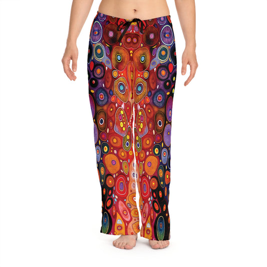 "Butterfly Colors", Women's Pajama Pants