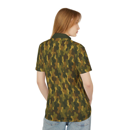 "SASR Day-Ops Camouflage" Unisex Polo Shirt (SASR Green Collar)