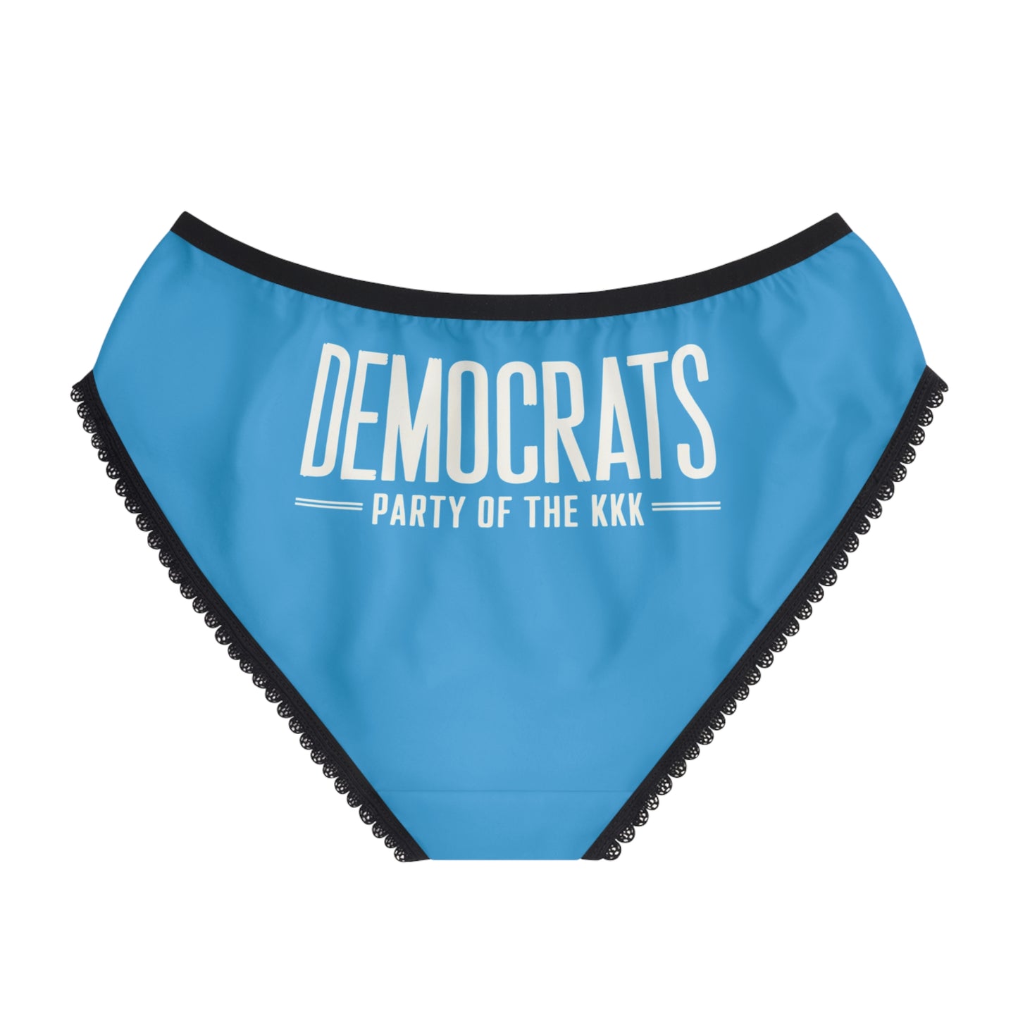 "Democrats - Party of the KKK", Women's Briefs (Democrat Blue)