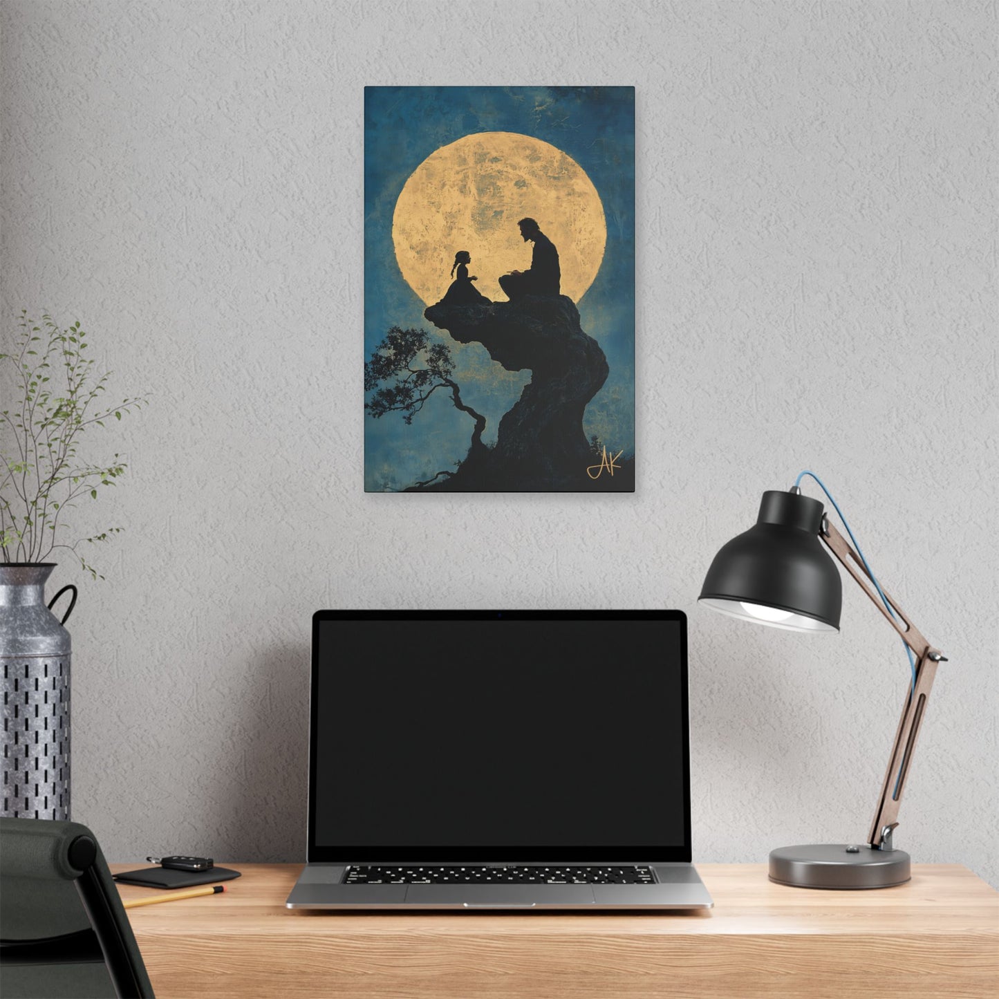 "Honest Answers", Classic Stretched Canvas Fine Art Print