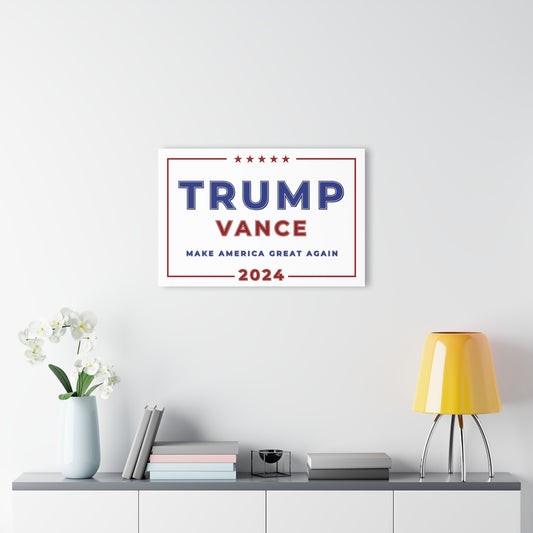 "Trump Vance 2024", Acrylic Wall Prints (French Cleat Hanging)
