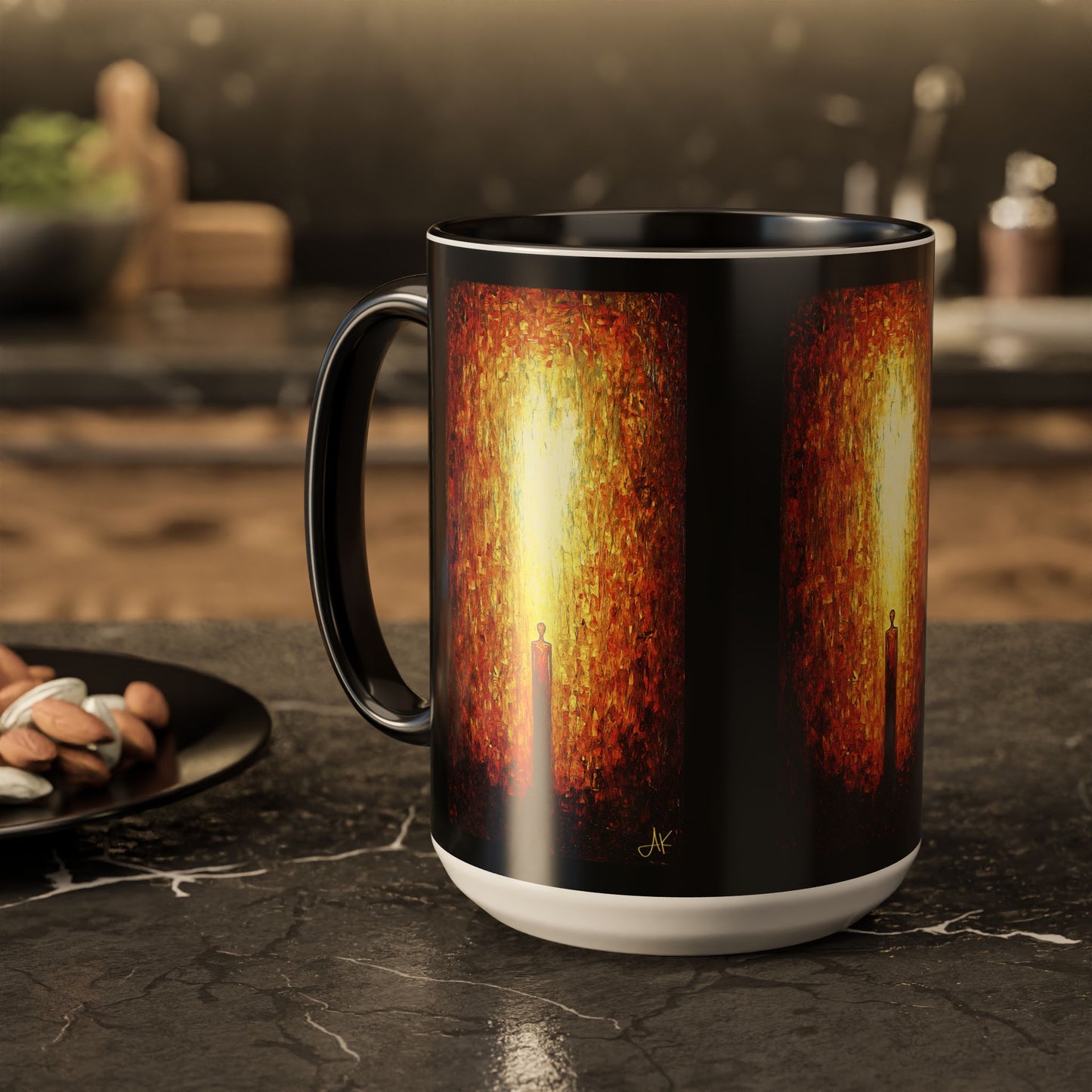 "Born of His Light", Colorful Mugs (11oz, 15oz)
