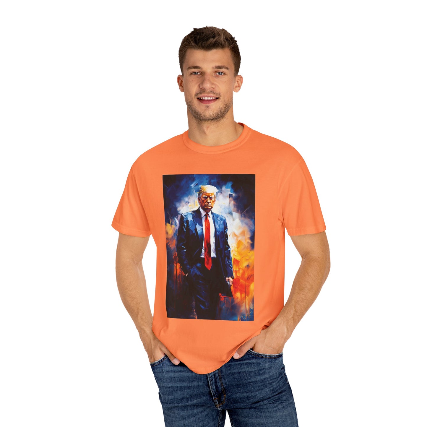 "Trump Portrait" #22, Unisex T-shirt (Light Colors)
