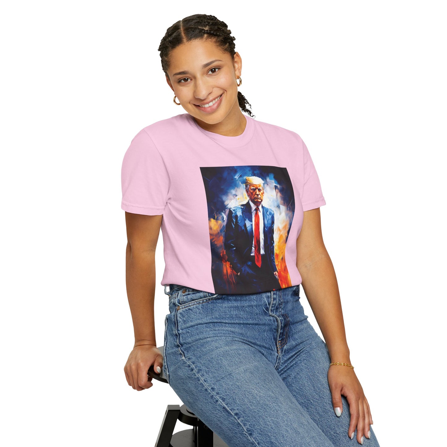 "Trump Portrait" #22, Unisex T-shirt (Light Colors)