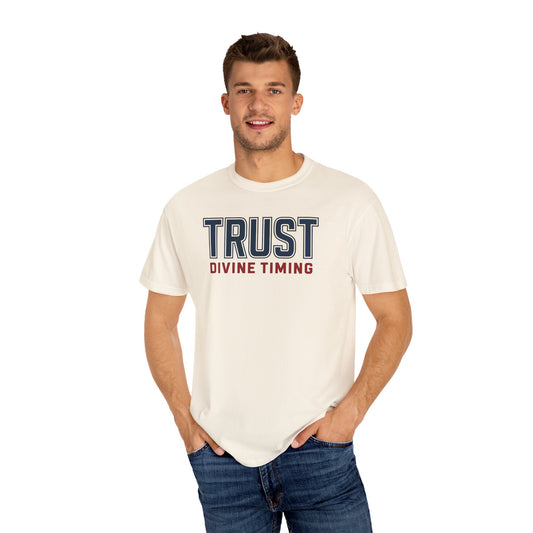 "Trust Divine Timing" #02, Unisex T-shirt