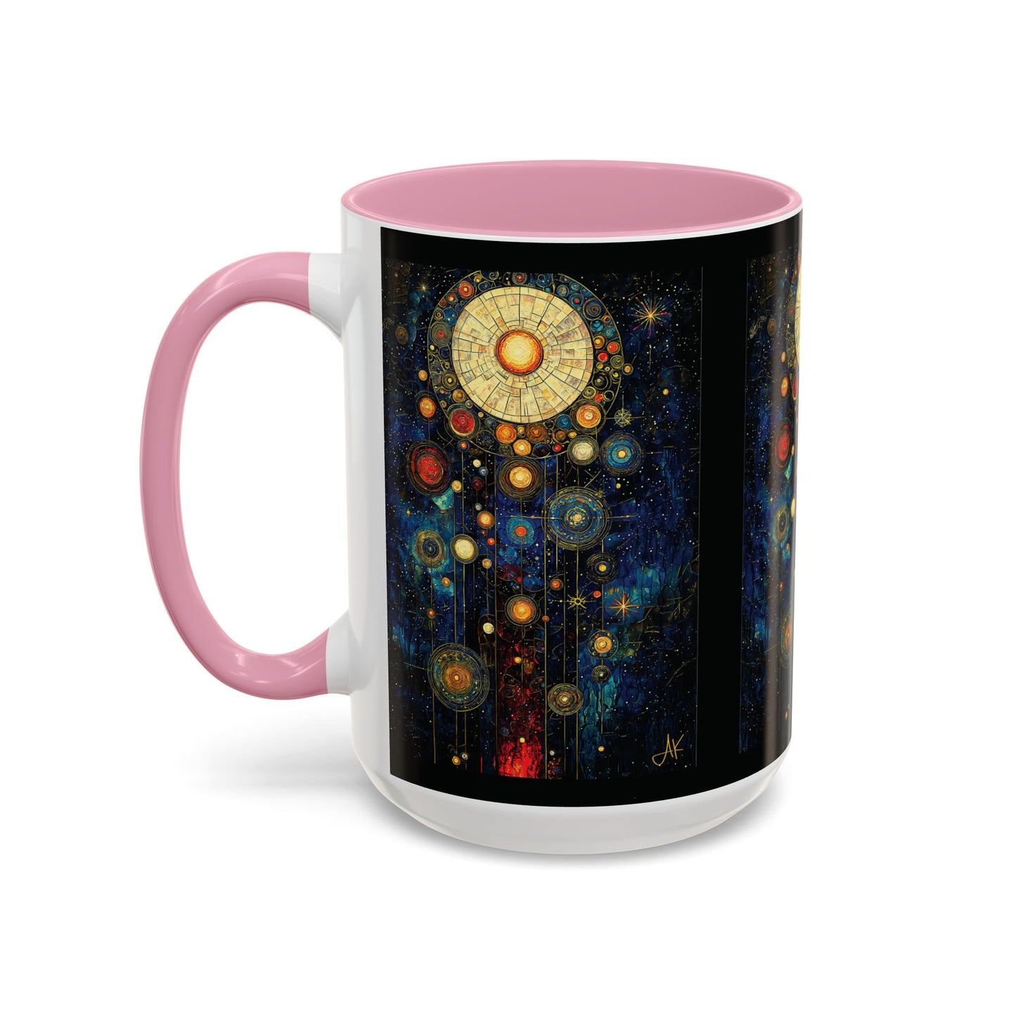 "Ancient Connection to God", Colorful Mugs (11oz, 15oz)